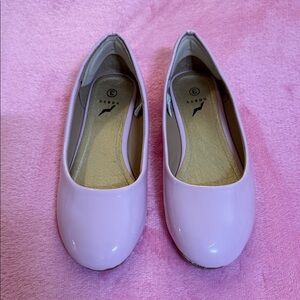Pink girls dress shoes